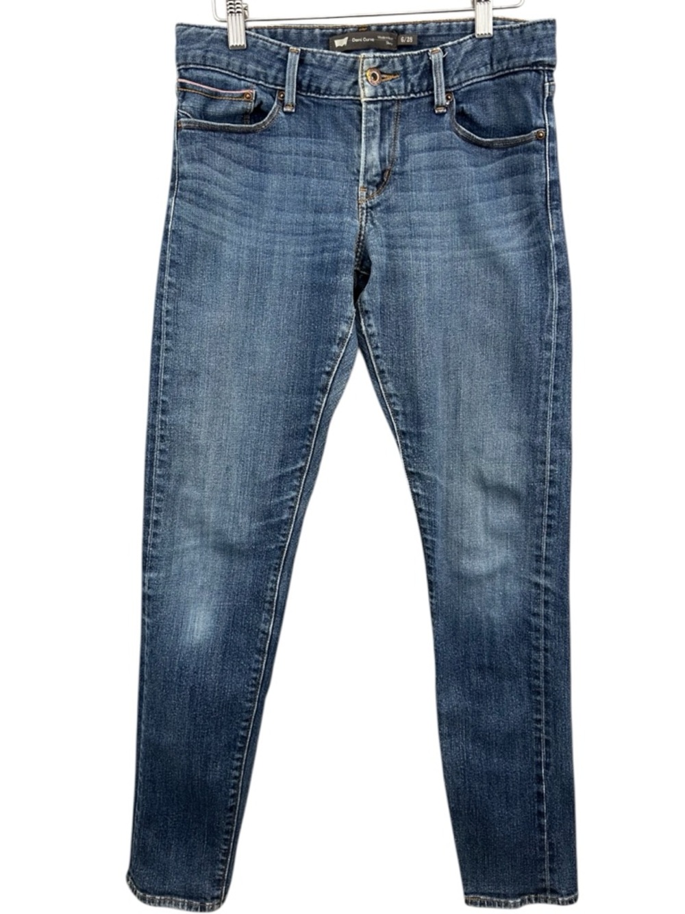 Levi’s Demi Curve Modern Rise Skinny Blue Jeans Size 28